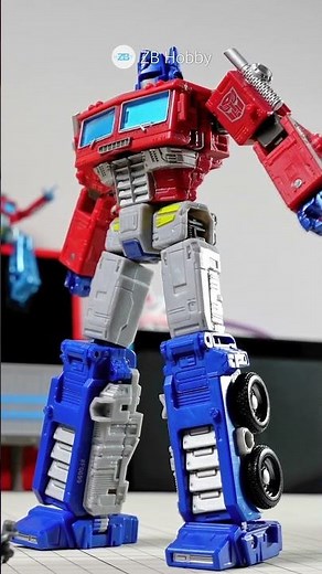 Optimus Prime transform stop motion #shorts