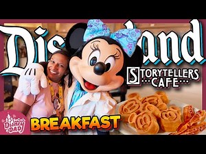 Our FIRST TIME at Storytellers Cafe's Character Breakfast | Mickey's Tales of Adventure