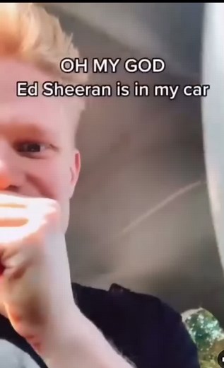 Ed Sheeran en mi coche: ¡una experiencia única!