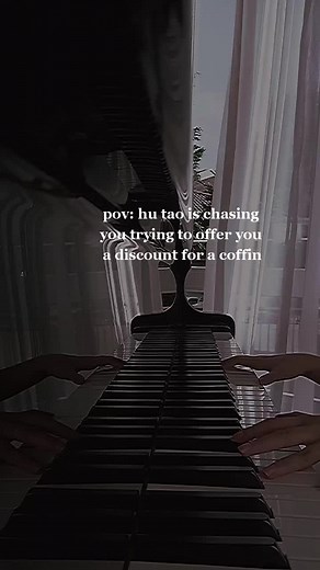 Hu Tao Theme Piano Cover | Genshin Impact OST Tutorial