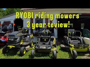 The truth about Ryobi Electric Riding mowers 3 year review #dyi #landscaping #batterymower #home