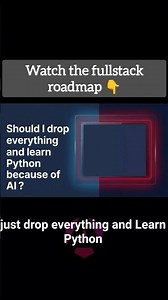 Do Angular devs need to learn Python for AI #shorts