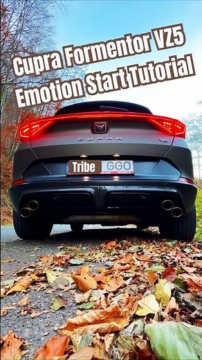 Cupra Formentor VZ5 Emotion Start Tutorial #cupraformentor #cupra #cupraformentorvz5 #formentorvz5