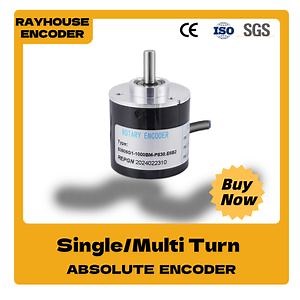 [Hot Item] Ssi Industrial Single Turn/Multi Turn Absolute Rotary Encoder 8192PPR for Agv and Textile Machine Use