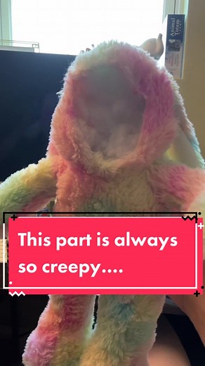 I always feel bad 😳 #clayfaceplush #artdoll #clayfacebear #ooak #etsy #smallbusiness #clayfacedoll #plushie