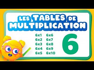 Table de multiplication par 6 - La meilleure méthode par répétition | BoomLalaBoom