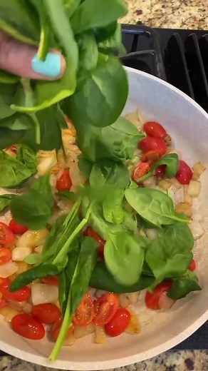 Delicious Grilled Fish with Spinach and Fresh Mozzarella Lunch Recipe