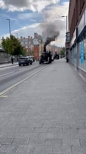 5.2K views · 480 reactions | Who saw these magnificent old steam engines trundling down Stamford New Road today?  | Altrincham Today | Facebook