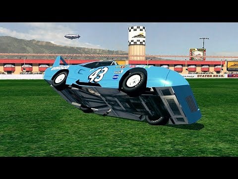 "Cars" The King's Crash | NR2003 Reenactment (Without Video)