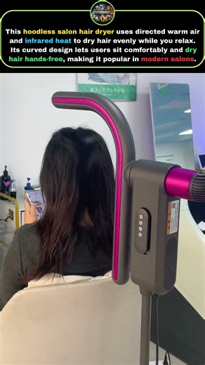 The Hair Dryer You Don’t Have to Hold 💇‍♀️