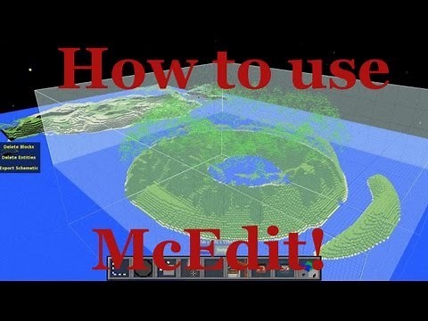 How to use McEdit (McEdit Tutorial and download link)