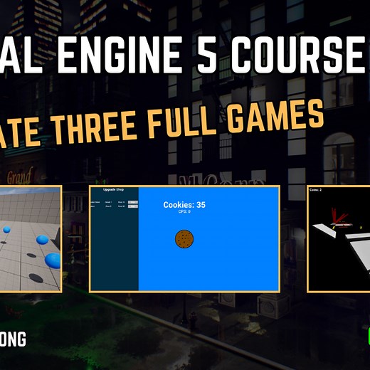 Unreal Engine 5 Full Course for free 👾 (2024) | Community tutorial