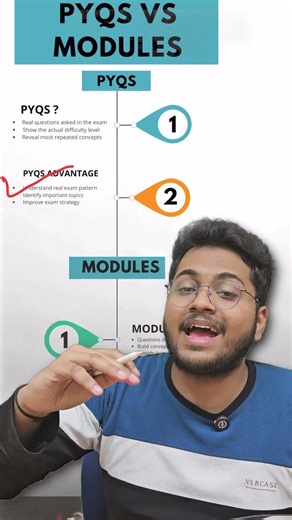 PYQs Vs Modules ‼️ What to Follow ⁉️ #shorts