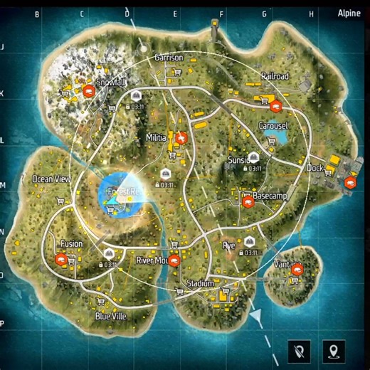 😍 “Alpine Map Me Ye Jagah Dekh Ke Shock Ho Jaoge 😱 | Free Fire Secret Trick!” #shorts