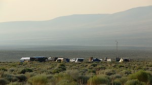 Two men have camped for a year to fight a Nevada lithium mine. They don't plan to leave