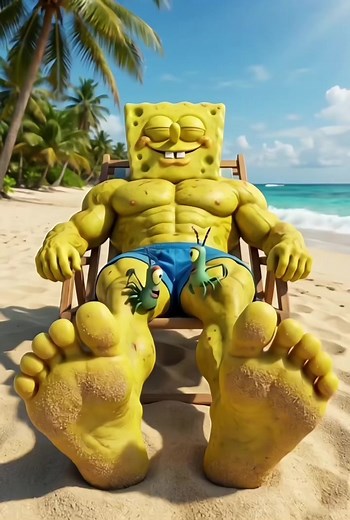 SpongeBob Develops Fur - A Hilarious Transformation