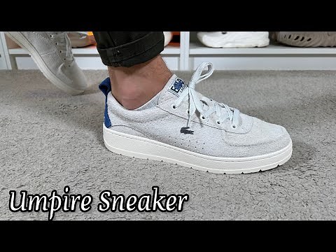 End x Lacoste Umpire Sneaker Review& On foot