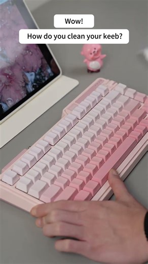 🔎What's your steps to make the keyboard clean?