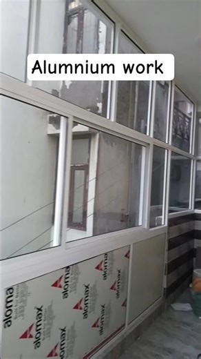 Alumnium work #fabrication #home #works #interiordesign #shortvideo #video #million #tranding