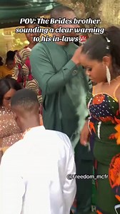 Customary to the Igbo in Nigeria 🇳🇬 and a few other African cultures, the act of paying and receiving bride price is seen as "sealing the deal" between a man and a woman in a union of marriage. The practice of returning the bride price by the bride’s family, usually on the grounds that their daughter is not for sale, is, however, also common. How do you react to this? Should the culture of bride price payment be upheld in reverence to old order of things, or expunged to prevent men who are loo