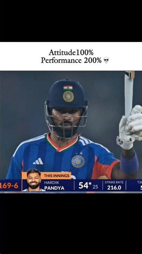 Hard Hitting Pandya 💀