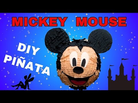DIY: Mickey Mouse Piñata Mickey Mouse Clubhouse
