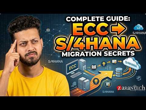 What is SAP Migration Projects (ECC to S/4HANA) | ZaranTech