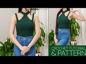 How to Crochet a Modern Top | Pattern & Tutorial DIY