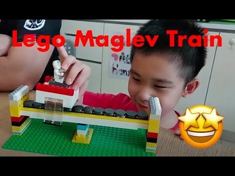 Fun With Magnet - Build Your Own Maglev With Lego