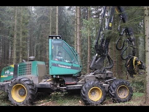 Timberjack Harvester