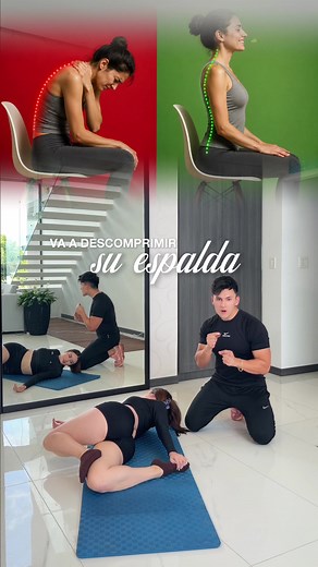 Ejercicios para descomprimir la espalda y evitar dolor lumbar