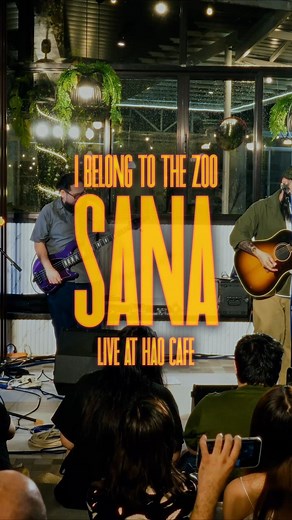 Sana live at Hao Cafe full live performance on our YT channel! #ibelongtothezoo | I Belong to the Zoo