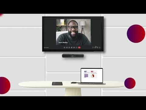 ClickShare Hub Core & Logitech MeetUp 2 bundle certified for Microsoft Teams