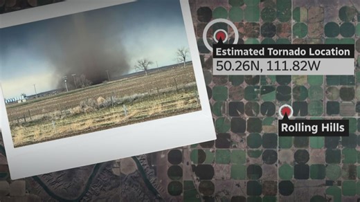 Canada's first tornado of the season spotted in southern Alberta