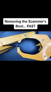 Removing the Scammer's Boot #boot #fyp #viral #safecracking #safecrackMechanical #locks #lockpicking #pickingalock #lockpicker #lockpick #reels #reelsfb #fbreels #deadbolt #fbreelsviral #foryou #foryoupage | Lock Picking Lawyer