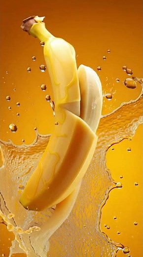 Most Satisfying Banana Ever | Hyper Realistic CGI ASMR 🍌🍌🍌