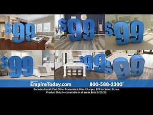 Empire Today $99 Room Sale Carpet and Flooring Commercial 2023