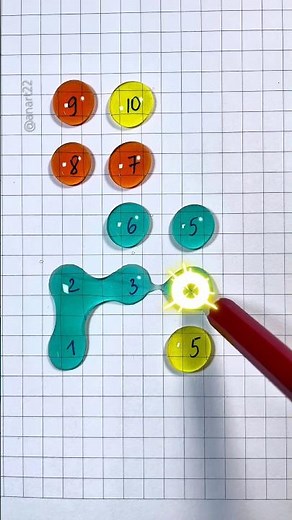 Number Connection Challenge #drawing #maths #games #iqtes #shorts