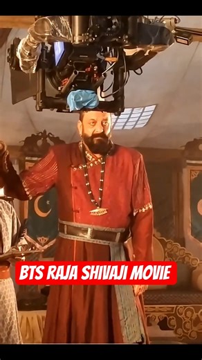 behind the scenes of Raja shivaji movie #riteshdeshmukh #bts #pardekepiche #sanjaydutt #shorts