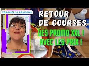 RETOUR DE COURSES 2023 / J'AI EU DES PROMO XXL DE DINGUE ! / JE VOUS DONNE TOUS LES PRIX ! - JANV 23