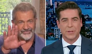 Mel Gibson's handler cuts off interview after Will Smith question