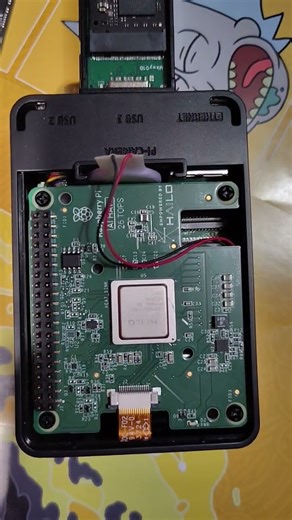 Raspberry pi-5 with 26 TOPS HAILO 8 #raspberrypi #hailo #samsung