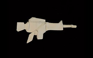 【torself】CAR-15突击型步枪折纸教程