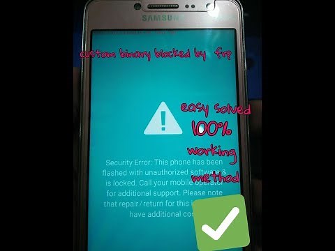 Samsung j2 prime,grand prime plus G532G,g532f custom binary blocked by frp (boot image)