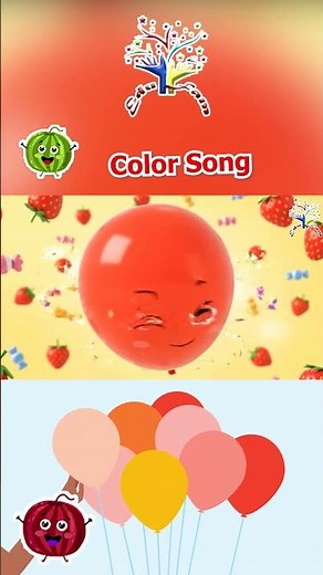 🎨 Color Dance Song for Kids | Learn Colors with Fun Movements 🎶