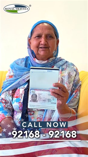 32K views · 288 reactions | Congratulations Sir, on receiving your visa through Royal Travels! We're proud to be a part of your journey. For fast, reliable, and trusted visa services, contact Royal Travels at  92168 92168. Your dream destination is just a call away! | Royal Travels | Facebook