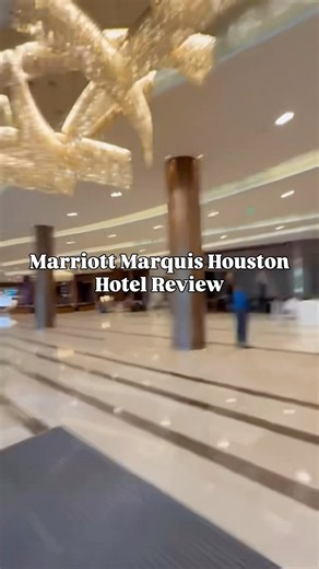Marriott Marquis Houston Hotel Review | Is It Worth It? #hotel
