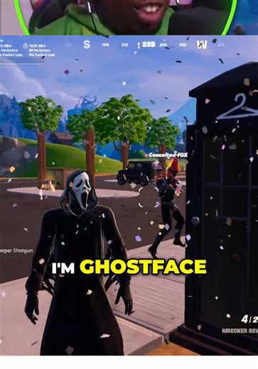 Responding to Ghostface's Call in Fortnite