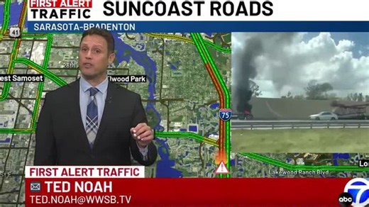 I-75 traffic update Campbell Pope WWSB ABC7 News at 4:00pm | Haystack News