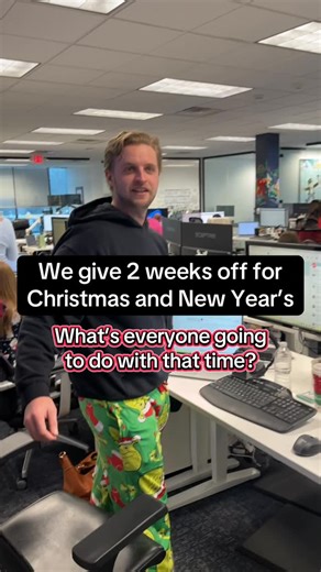 THE AXEL GROUP on Instagram: "Holiday break, but make it actually a break 🎄 Two weeks off (paid) for Christmas and New Year’s so our team can unplug, reset, and come back refreshed. We asked everyone how they’re spending it — because great companies don’t just talk culture, they show it!"